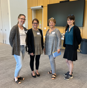 A group of speakers at the 2024 Childcare Resource Fair